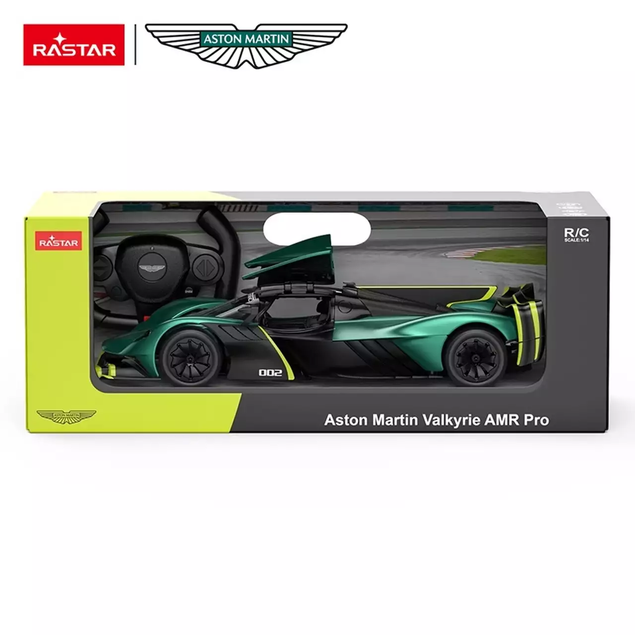 ASTON MARTIN カタログ Aston Martin Valkyrie AMR Pro Ciemno Zielony Auto zdalnie