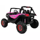 Buggy SuperStar 4x4 XMX-603 MP3 Różowy Dwuosobowy pojazd terenowy