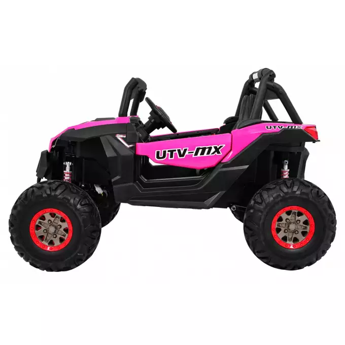 Buggy SuperStar 4x4 XMX-603 MP3 Różowy Dwuosobowy pojazd terenowy